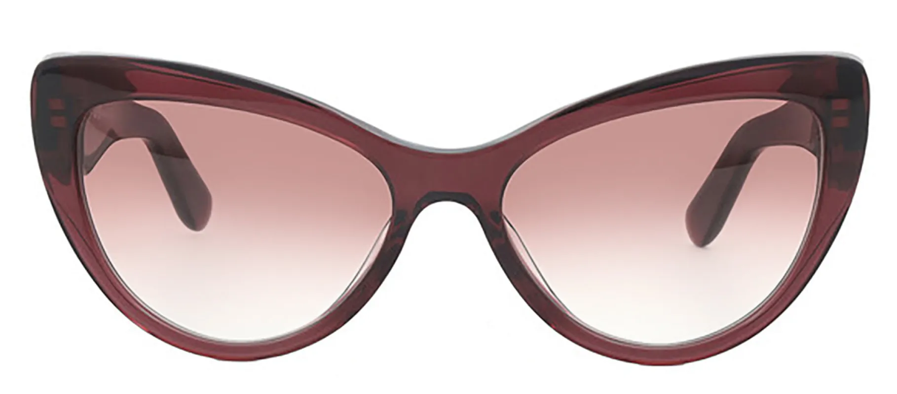 Salvatore Ferragamo SF 930S 5617606 Butterfly Plastic Wine Sunglasses with Burgundy Gradient Lens sold by Gaffos