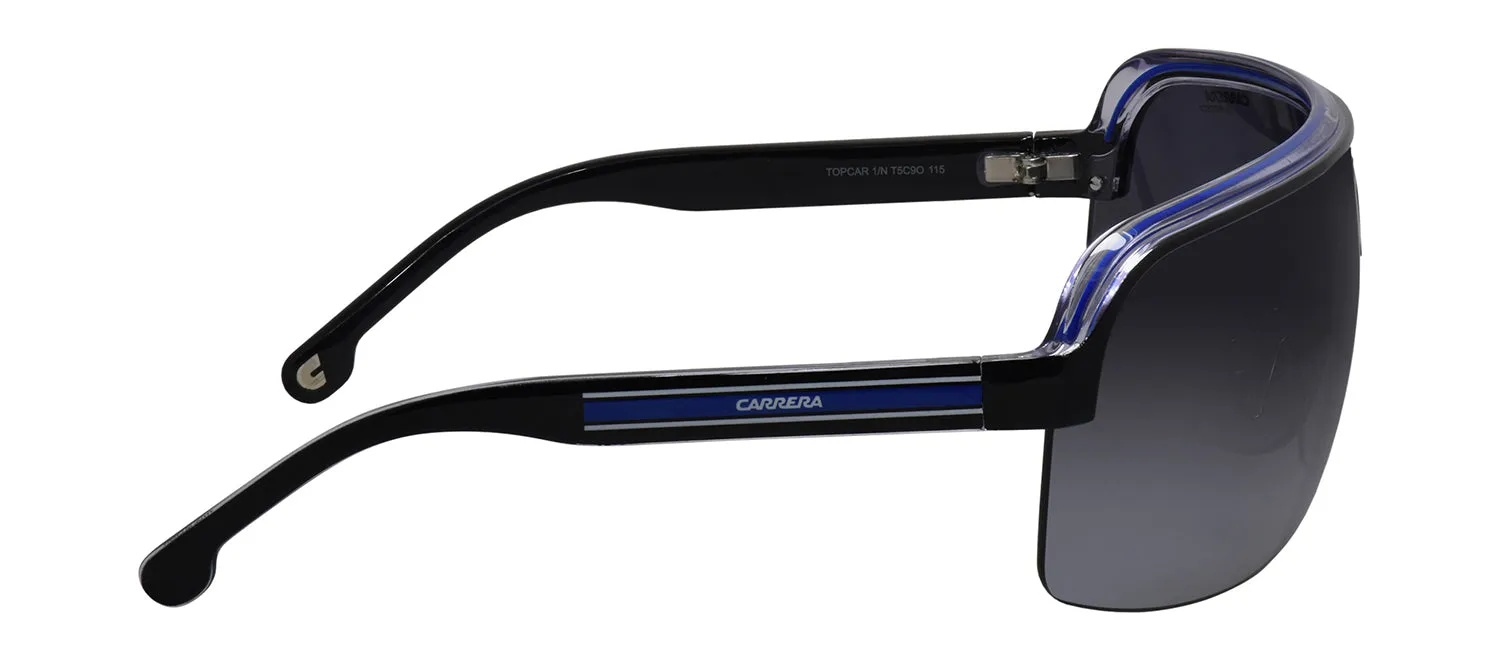 Carrera CA TOPCAR1/N T5C Wrap Plastic Black Sunglasses with Dark Grey Gradient Lens sold by Gaffos product image thumbnail 3