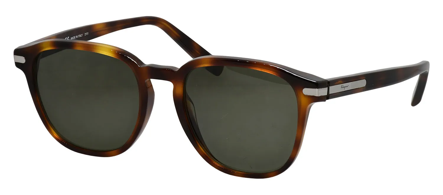 Salvatore Ferragamo SF 993S 214 Square Plastic Tortoise Sunglasses with Grey Classic Lens sold by Gaffos product image thumbnail 2