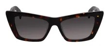 Rag & Bone RNB 1068/S 086 Cat Eye Acetate Havana Sunglasses with Brown Gradient Lens sold by Gaffos