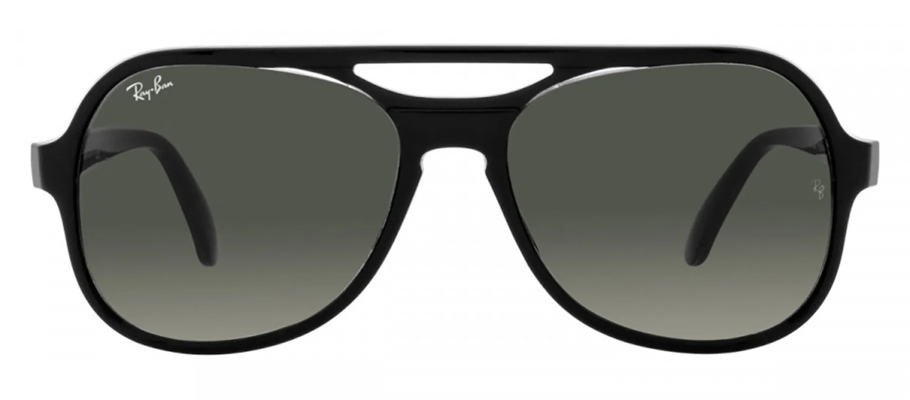 Ray-Ban RB 4357 654571 Pilot Plastic Black Sunglasses with Grey Gradient Lens sold by Gaffos
