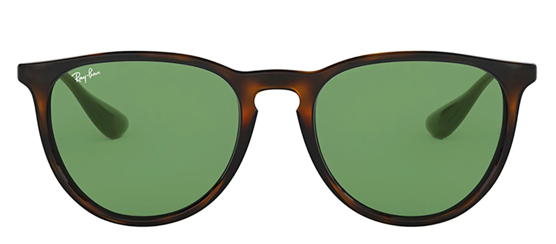 Ray-Ban RB 4171 6393/2 Pilot Plastic Havana Sunglasses with Green Lens sold by Gaffos