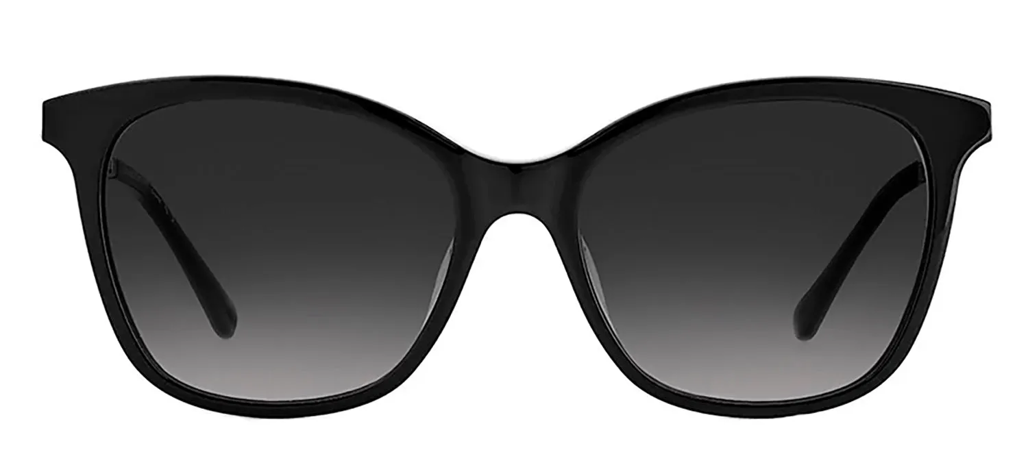 Kate Spade KS Dalila/S 807 Cat-Eye Plastic Black Sunglasses with Grey Gradient Lens sold by Gaffos