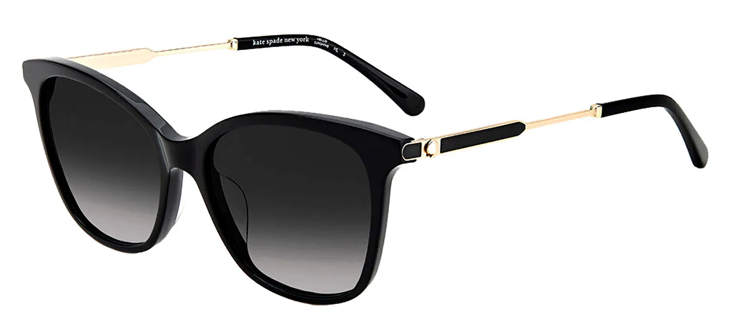 Kate Spade KS Dalila/S 807 Cat-Eye Plastic Black Sunglasses with Grey Gradient Lens sold by Gaffos product image thumbnail 2