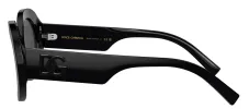 Dolce & Gabbana DG 4448 501/87 Round Acetate Black Sunglasses with Grey Lens sold by Gaffos