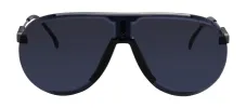 Carrera CA SUPERCHAMPION V81 Wrap Plastic Black Sunglasses with Grey Solid Color Lens sold by Gaffos