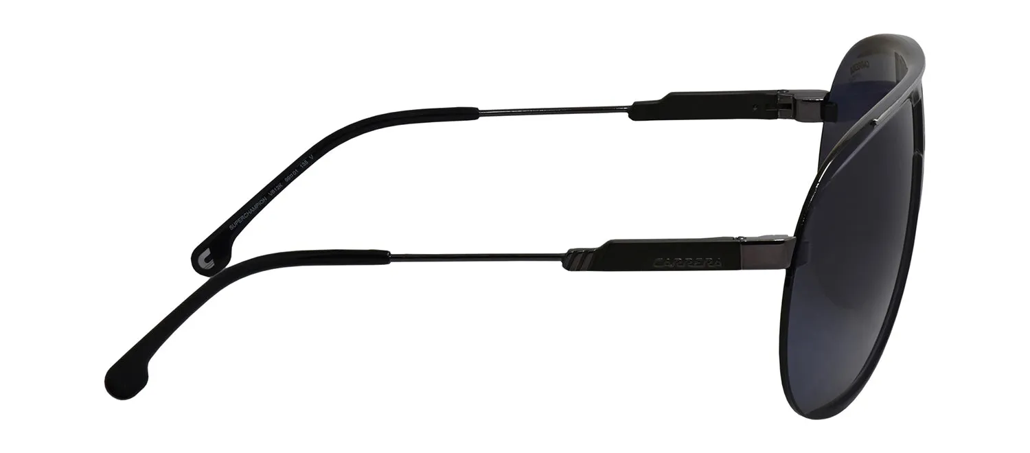 Carrera CA SUPERCHAMPION V81 Wrap Plastic Black Sunglasses with Grey Solid Color Lens sold by Gaffos product image thumbnail 3