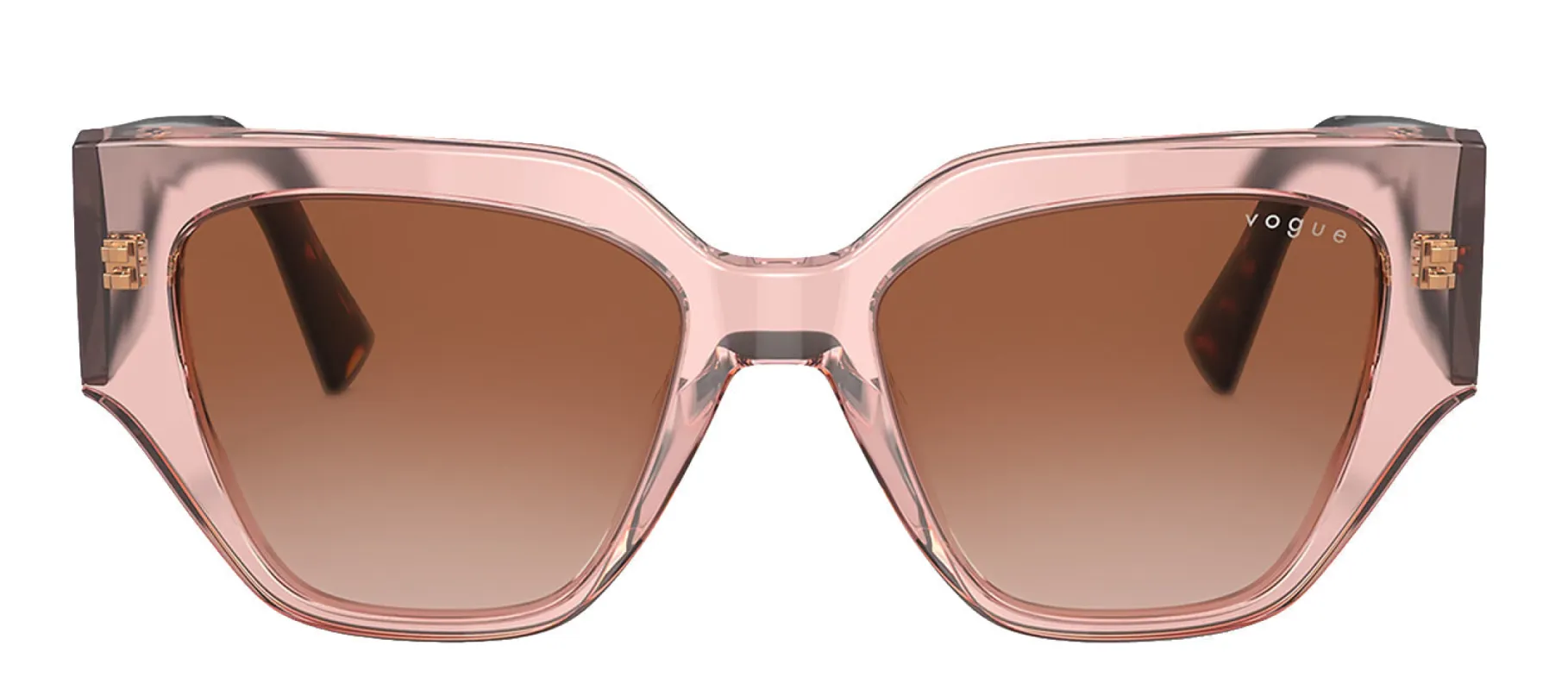 Vogue Eyewear VO 5409S 282813 Irregular Plastic Pink Sunglasses with Brown Gradient Lens sold by Gaffos