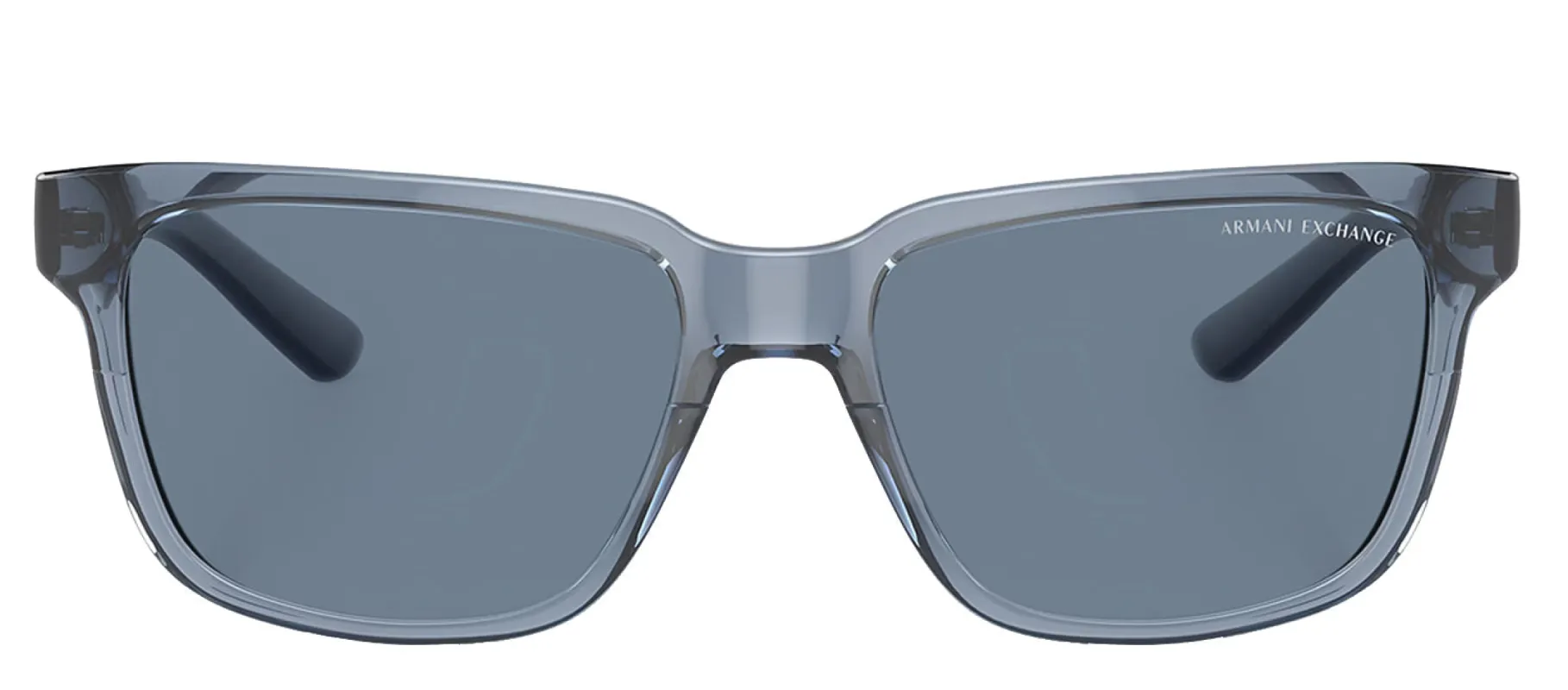 Armani Exchange AX 4026S 82782V Square Plastic Blue Sunglasses with Blue Polarized Lens sold by Gaffos