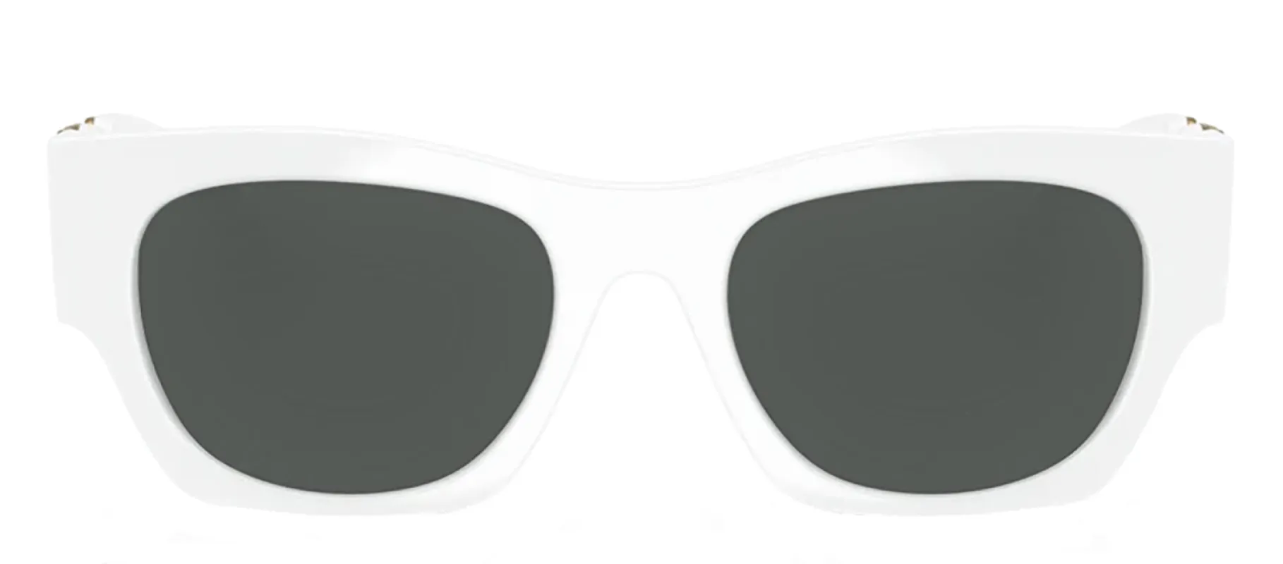 Versace VE 4479U 314/87 Pillow Plastic White Sunglasses with Grey Lens sold by Gaffos