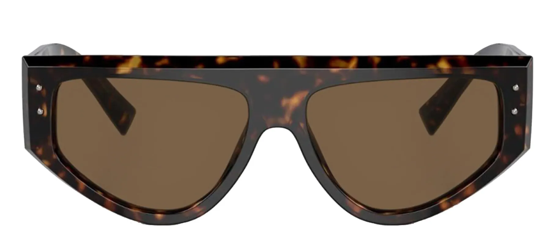 Dolce & Gabbana DG 4461 502/73 Rectangle Plastic Havana Sunglasses with Brown Lens sold by Gaffos