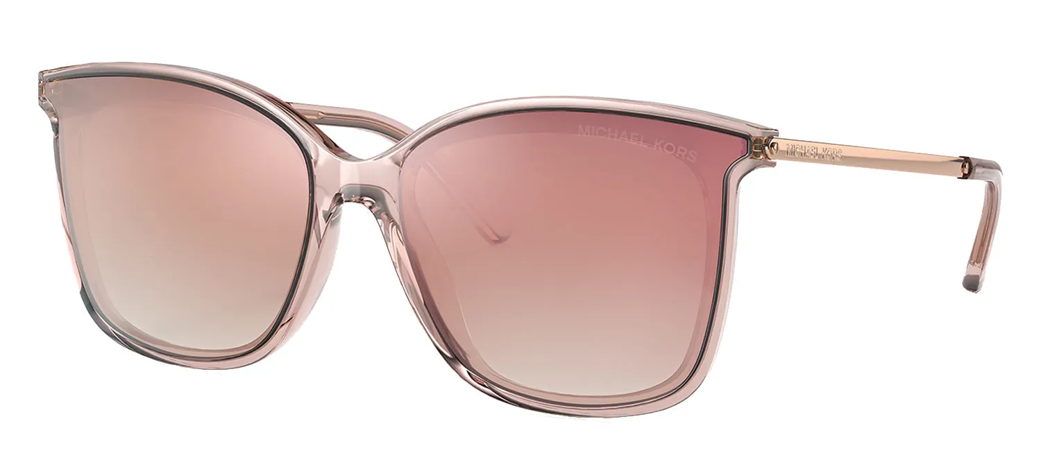 Michael Kors ZERMATT MK 2079U 31756F Square Metal Pink Sunglasses with Rose Mirror Lens sold by Gaffos product image thumbnail 2