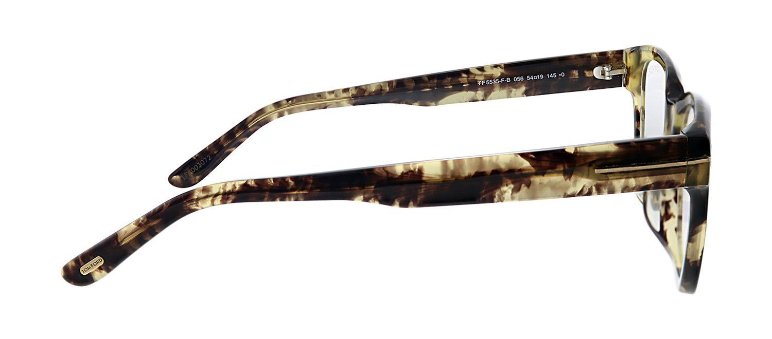 Tom Ford FT 5535FB 056 Rectangle Plastic Havana Eyeglasses with Havana Plastic Frame And Temple sold by Gaffos product image thumbnail 3