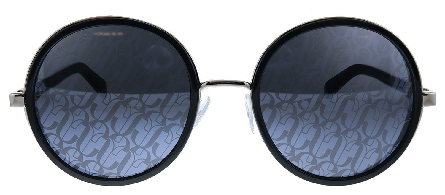 Jimmy Choo JC ANDIE/N/S BSC MD Oval Metal Black Sunglasses with Blue Lens sold by Gaffos