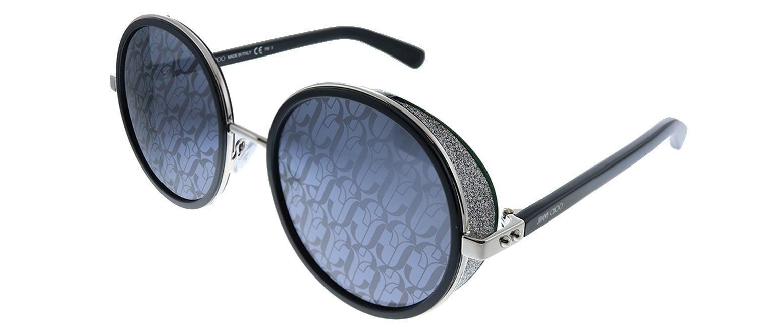 Jimmy Choo JC ANDIE/N/S BSC MD Oval Metal Black Sunglasses with Blue Lens sold by Gaffos product image thumbnail 2
