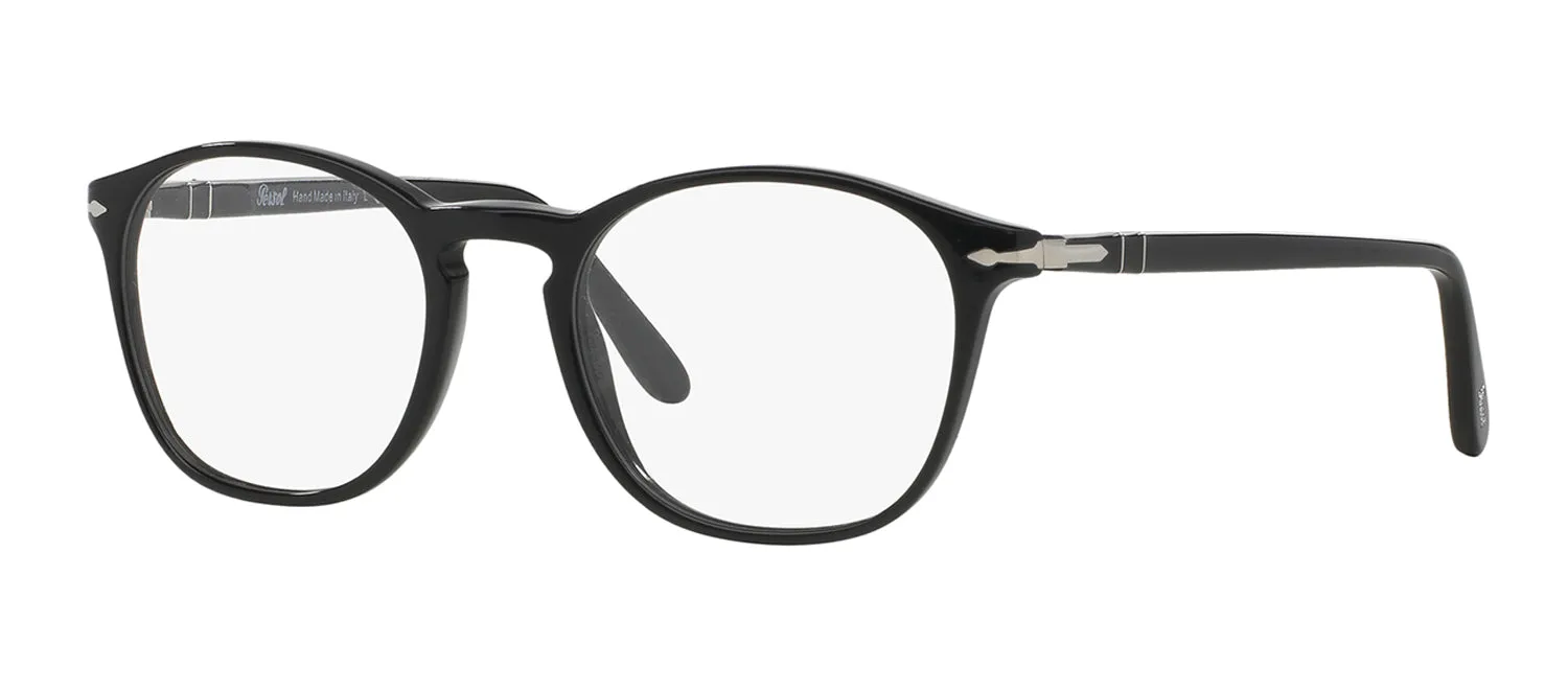 Persol PO 3007V 95 Square Plastic Black Eyeglasses with Demo Lens sold by Gaffos product image thumbnail 2