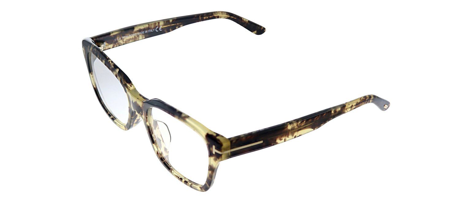 Tom Ford FT 5535FB 056 Rectangle Plastic Havana Eyeglasses with Havana Plastic Frame And Temple sold by Gaffos product image thumbnail 2