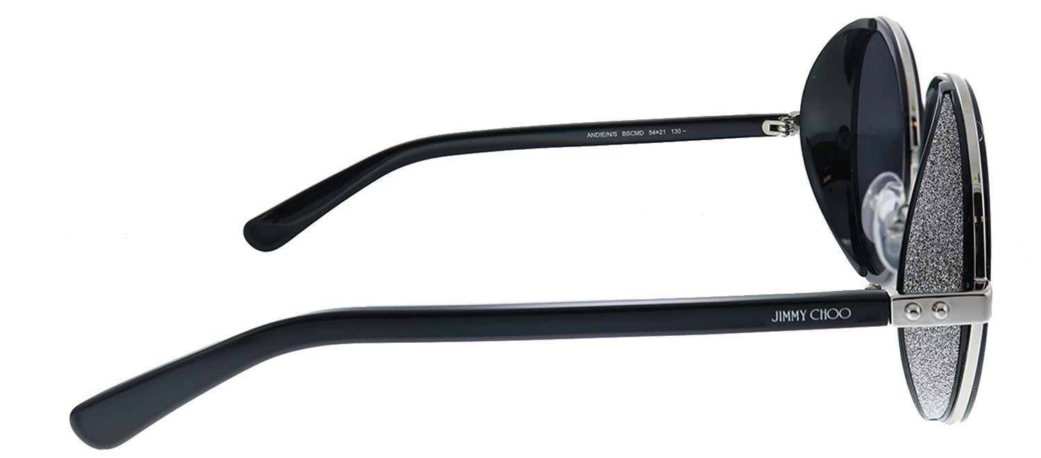 Jimmy Choo JC ANDIE/N/S BSC MD Oval Metal Black Sunglasses with Blue Lens sold by Gaffos product image thumbnail 3