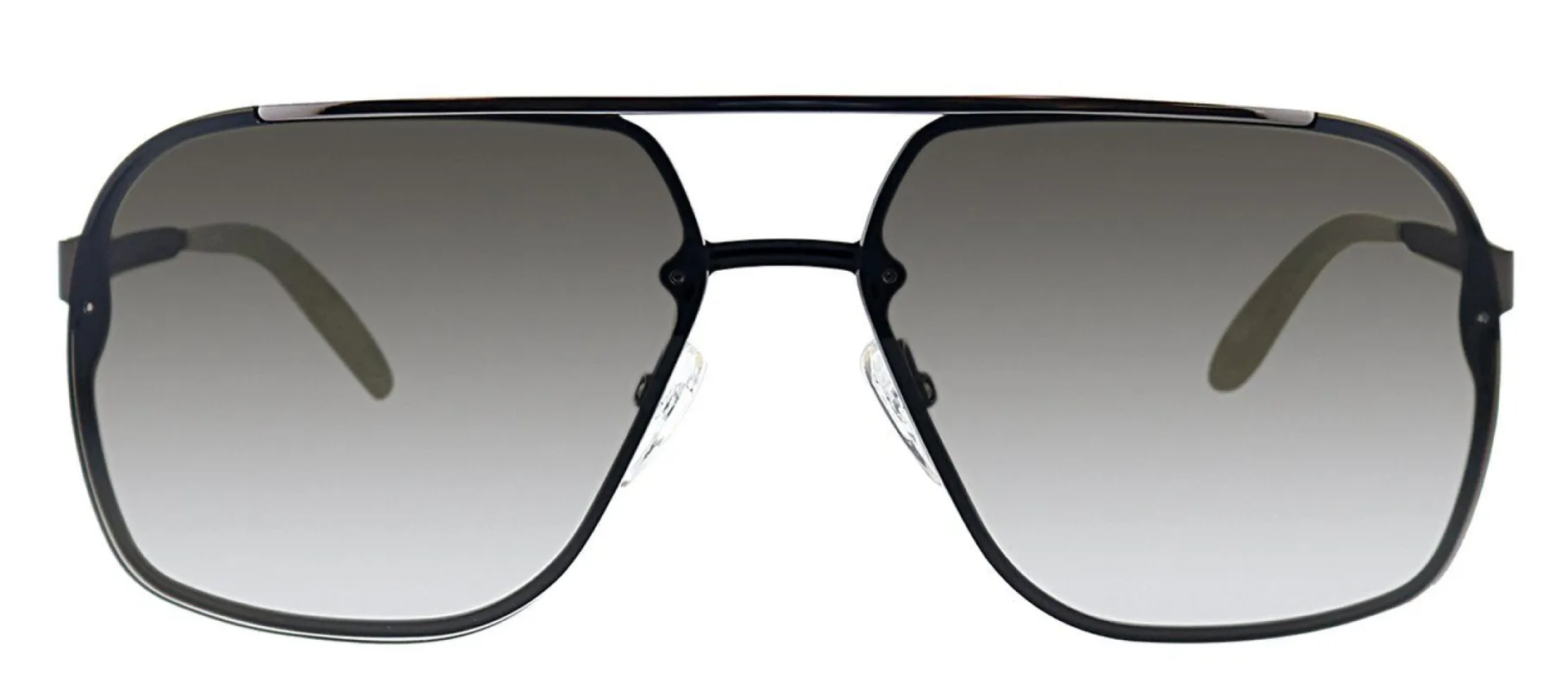 Carrera CA Carrera91 J8P Aviator Metal Black Sunglasses with Grey Gradient Lens sold by Gaffos
