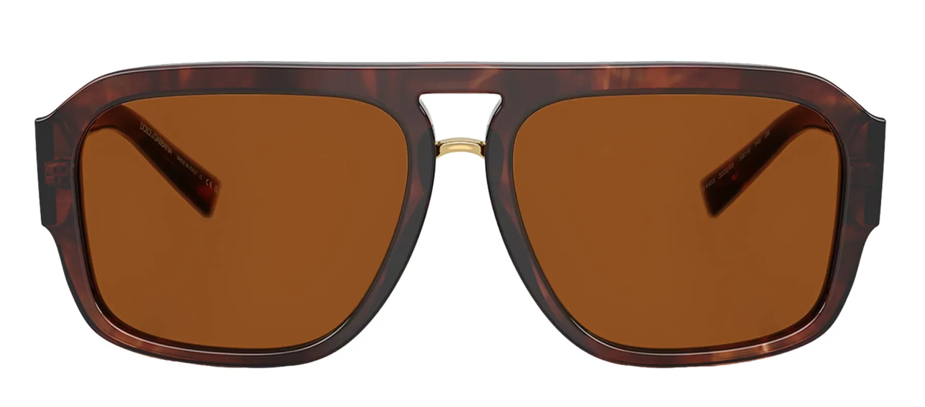 Dolce & Gabbana DG 4403 322273 Pilot Plastic Brown Sunglasses with Brown Lens sold by Gaffos