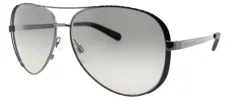 Michael Kors Chelsea MK 5004 101311 Aviator Metal Ruthenium/ Gunmetal Sunglasses with Grey Gradient Lens sold by Gaffos