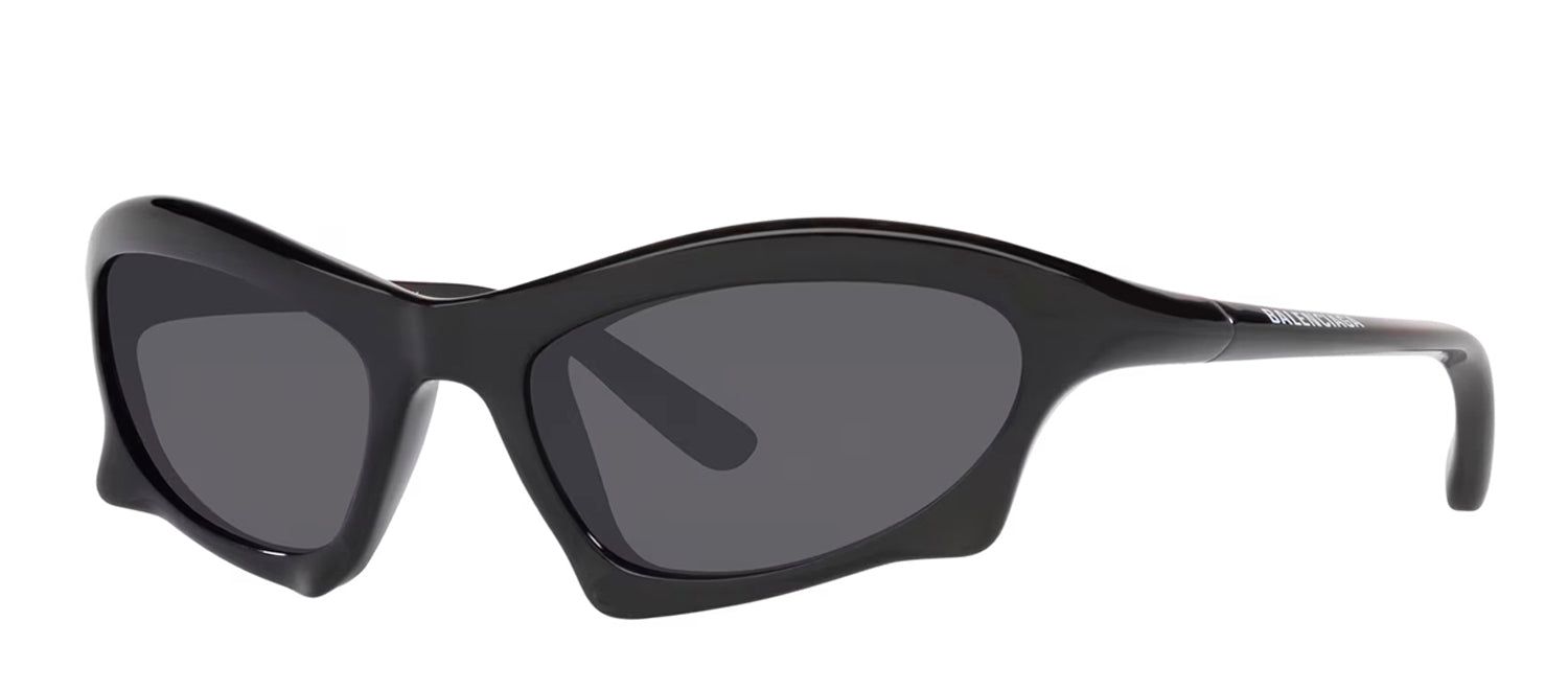 Balenciaga BB 0229S 001 Fashion Plastic Black Sunglasses with Grey Lens sold by Gaffos product image thumbnail 2