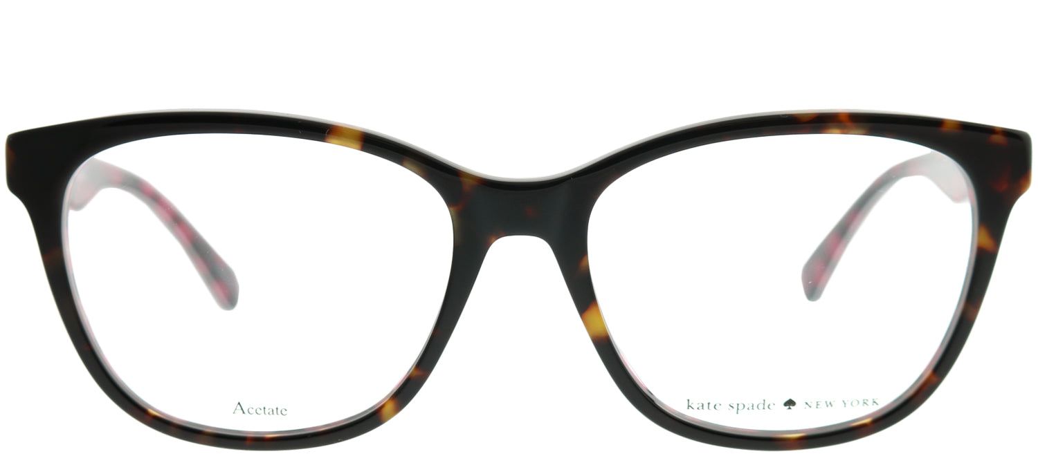 Kate Spade KS Atalina 2VM Rectangle Plastic Tortoise/ Havana Eyeglasses with Demo Lens sold by Gaffos
