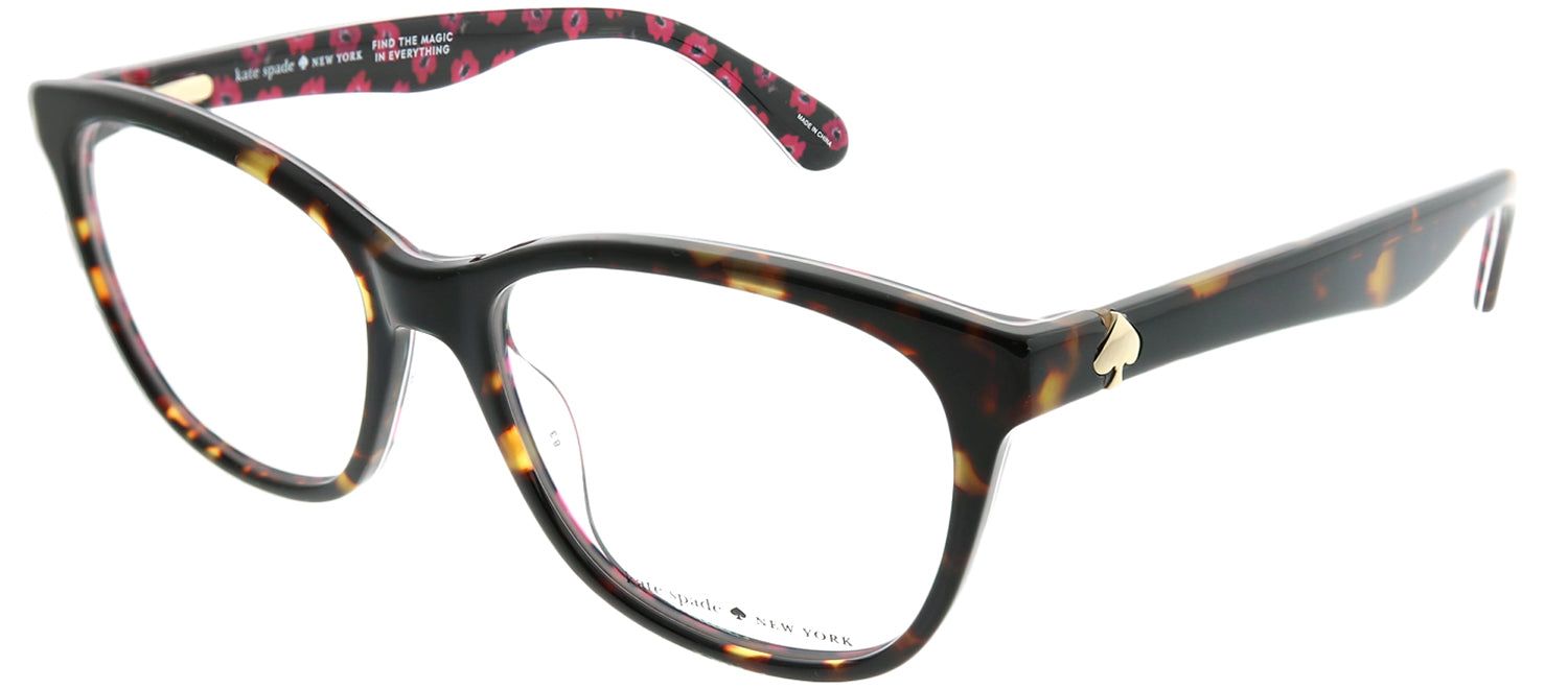 Kate Spade KS Atalina 2VM Rectangle Plastic Tortoise/ Havana Eyeglasses with Demo Lens sold by Gaffos product image thumbnail 2