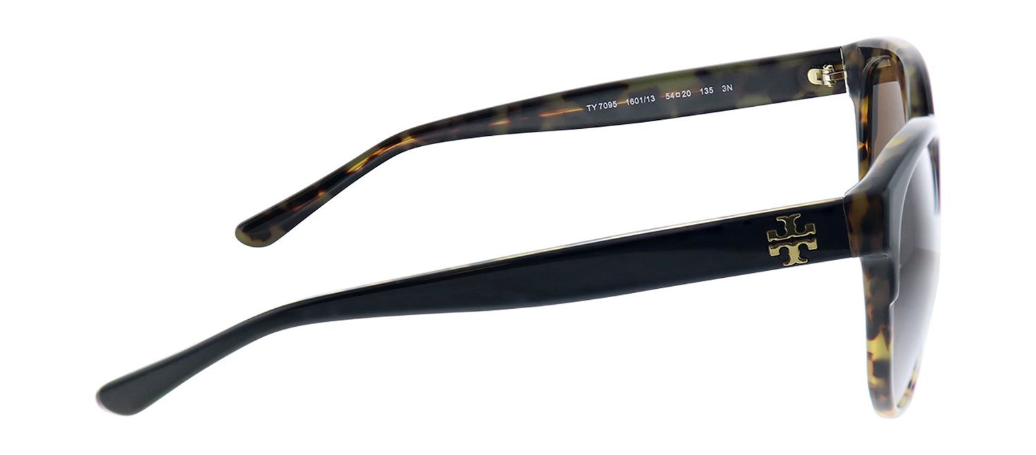 Tory Burch TY 7095 160113 Round Plastic Havana Sunglasses with Brown Gradient Lens sold by Gaffos product image thumbnail 3