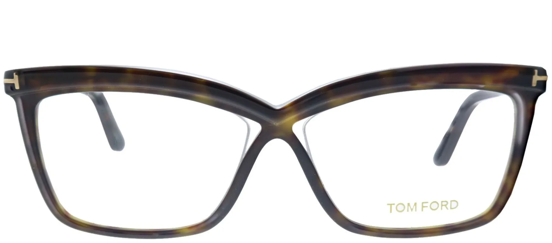 Tom Ford FT 5470 052 Butterfly Plastic Tortoise/ Havana Eyeglasses with Demo Lens sold by Gaffos