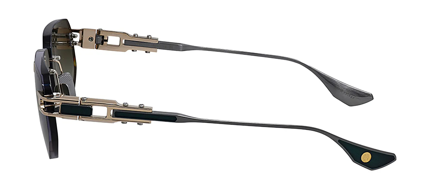 Dita GRAND-IMPERYN DT DTS164 A-02 Rimless Metal Gold Sunglasses with Green Gradient Lens sold by Gaffos product image thumbnail 3