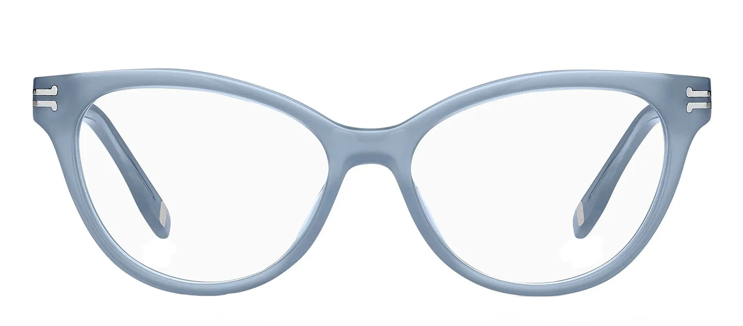 Marc Jacobs MJ 1060 MVU Cat-Eye Plastic Blue Eyeglasses with Logo Stamped Demo Lenses sold by Gaffos