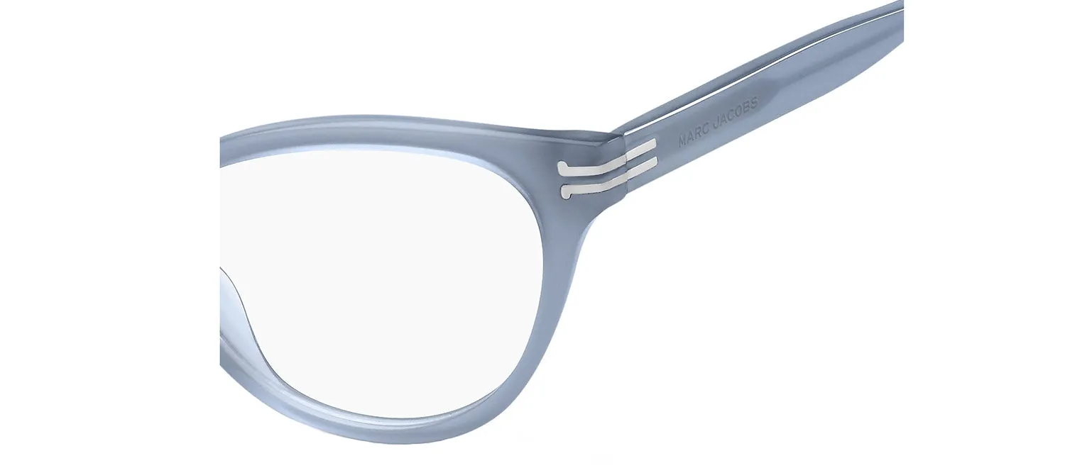Marc Jacobs MJ 1060 MVU Cat-Eye Plastic Blue Eyeglasses with Logo Stamped Demo Lenses sold by Gaffos product image thumbnail 3