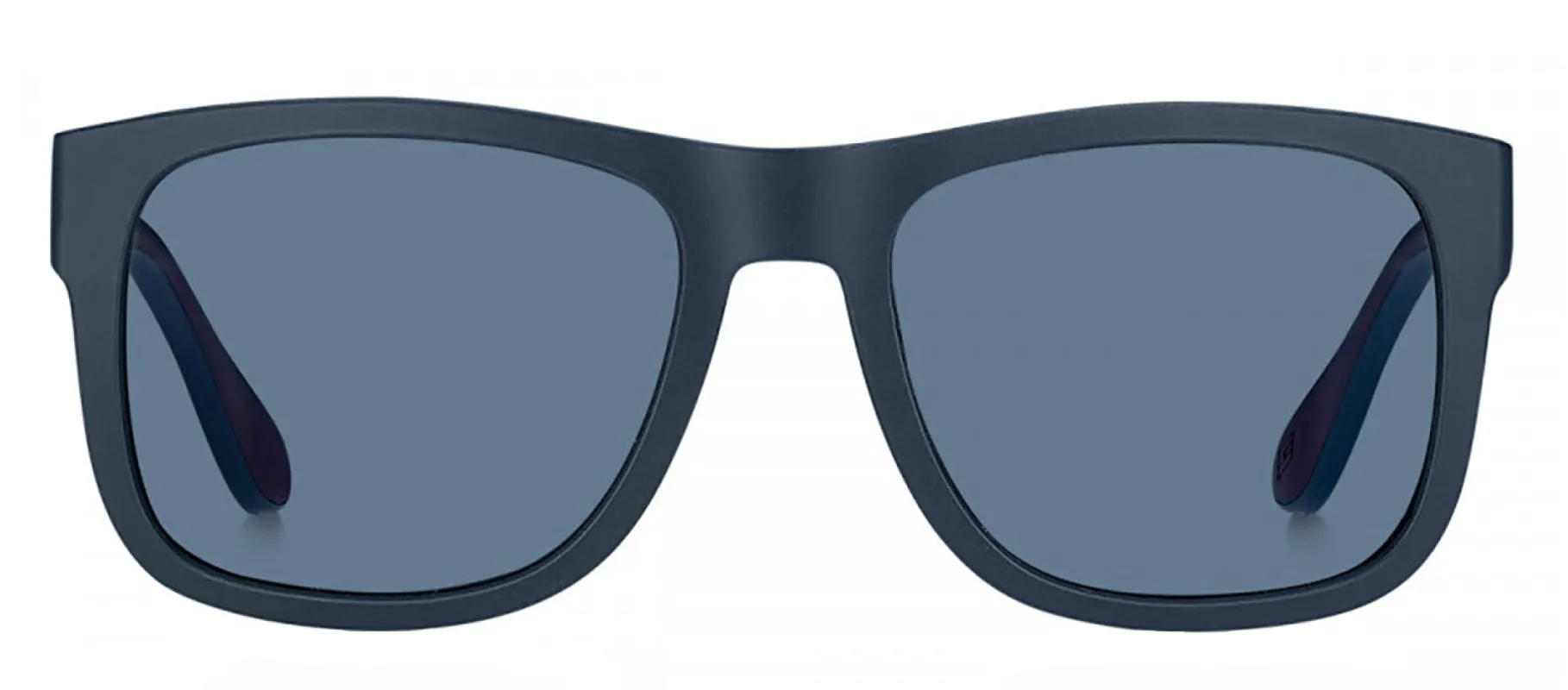 Tommy Hilfiger TH 1556/S 8RU_KU Rectangle Plastic Blue Sunglasses with Blue Lens made by Tommy Hilfiger