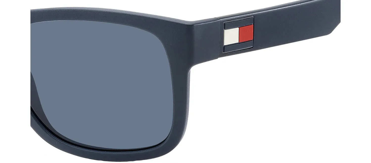 Tommy Hilfiger TH 1556/S 8RU_KU Rectangle Plastic Blue Sunglasses with Blue Lens sold by Gaffos product image thumbnail 3