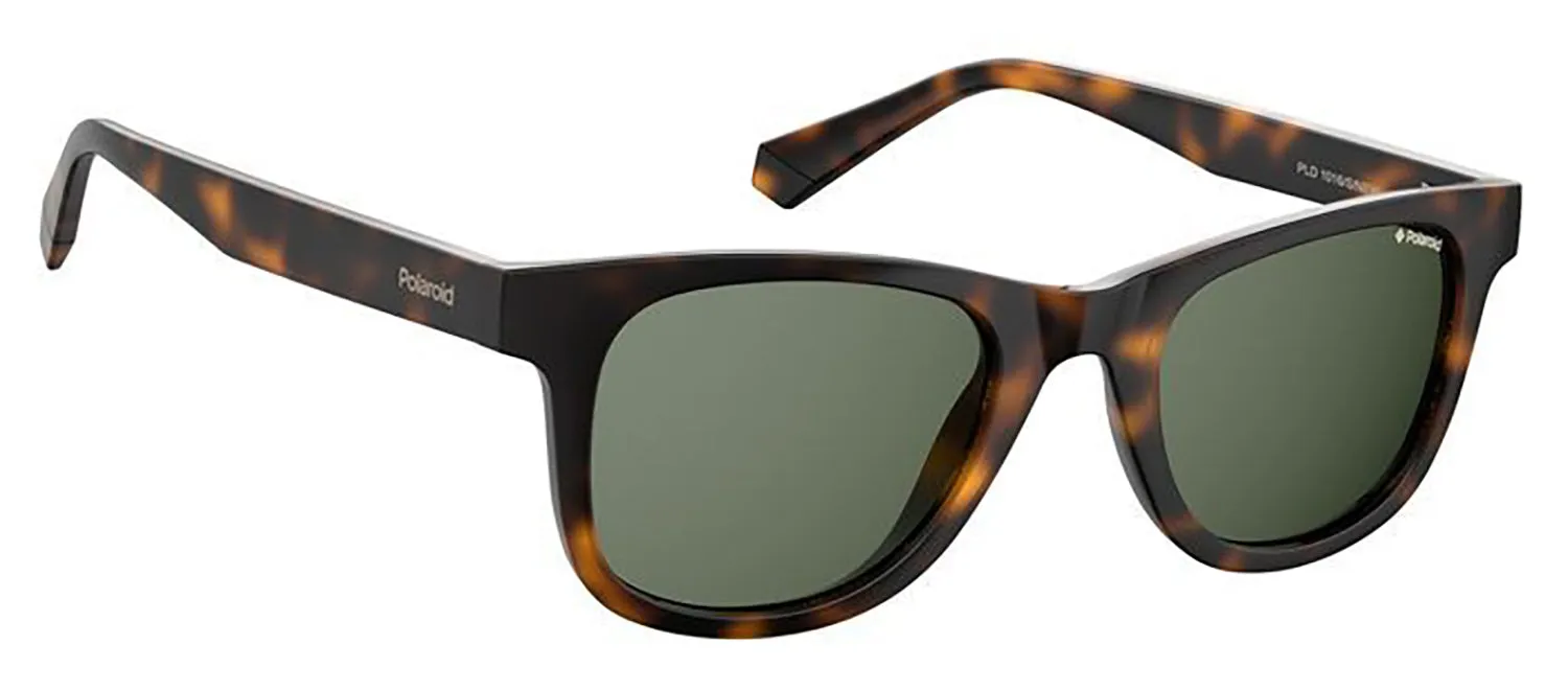 Polaroid PLD 1016/S/NEW 086_UC Square Plastic Havana Sunglasses with Green Polarized Lens sold by Gaffos product image thumbnail 2