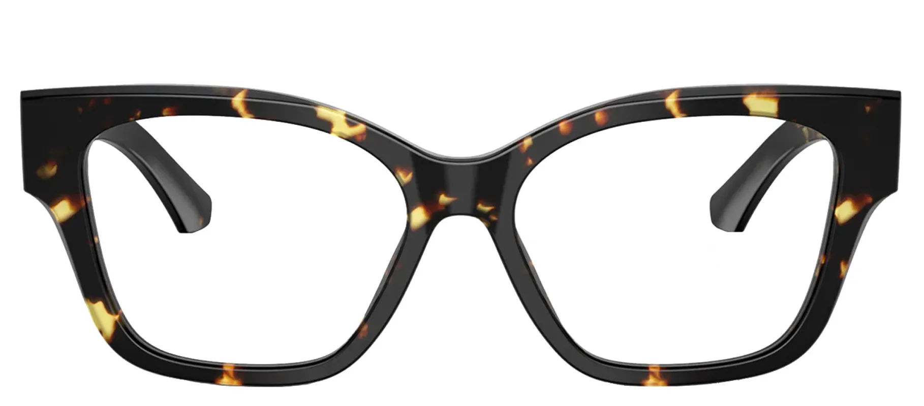 Burberry BE 2420 4106 Cat-Eye Plastic Havana Eyeglasses with Logo Stamped Demo Lenses sold by Gaffos