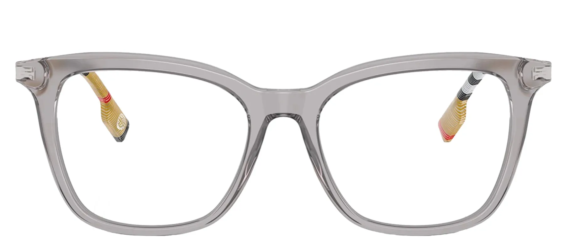 Burberry BE 2390 3892 Square Plastic Grey Eyeglasses with Logo Stamped Demo Lenses sold by Gaffos