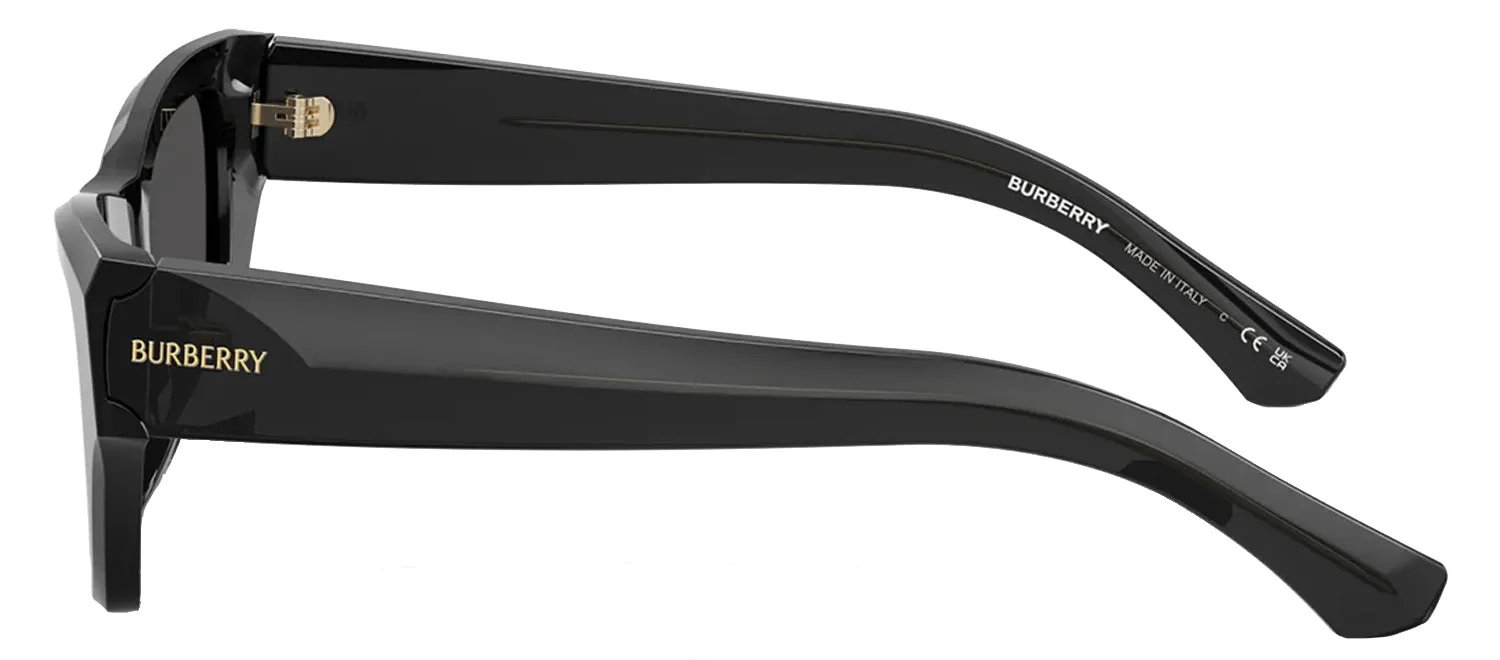 Burberry BE 4441U 411287 Cat-Eye Plastic Black Sunglasses with Grey Lens sold by Gaffos product image thumbnail 3