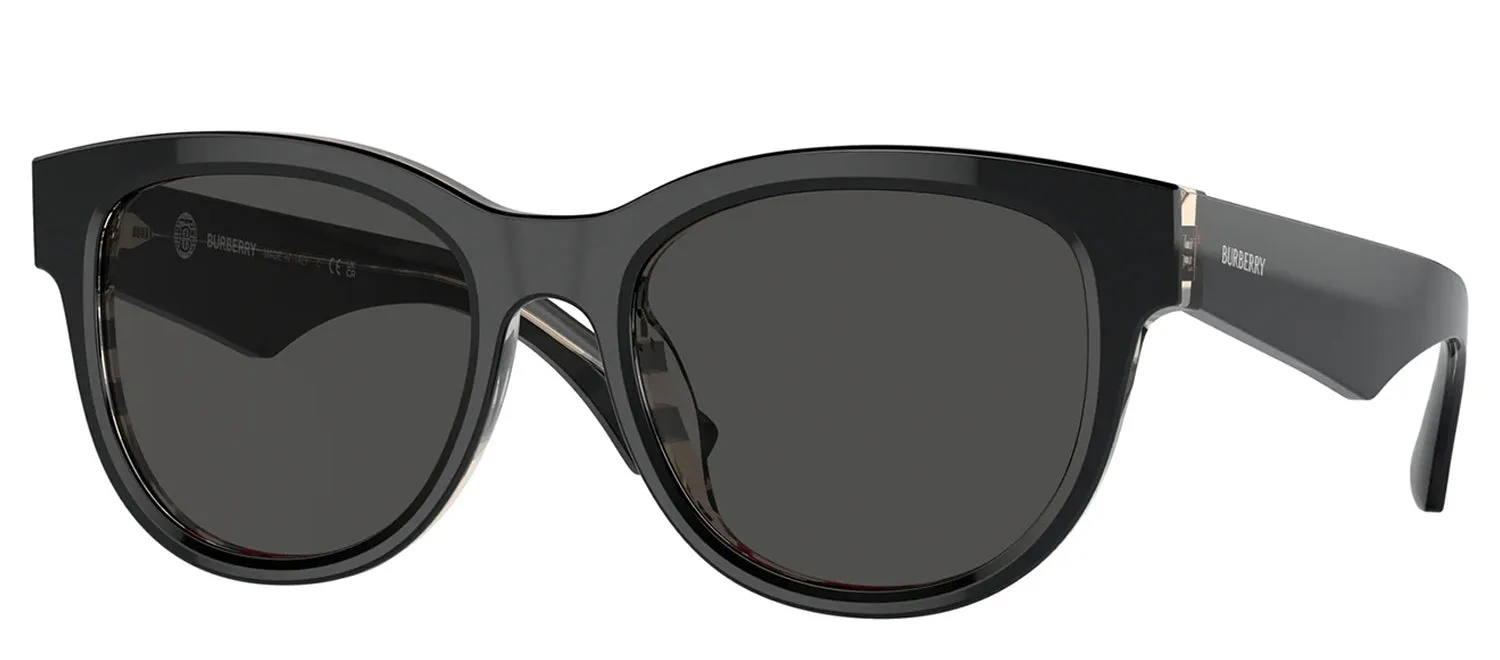 Burberry BE 4432U 412187 Phantos Plastic Black Sunglasses with Grey Lens sold by Gaffos product image thumbnail 2