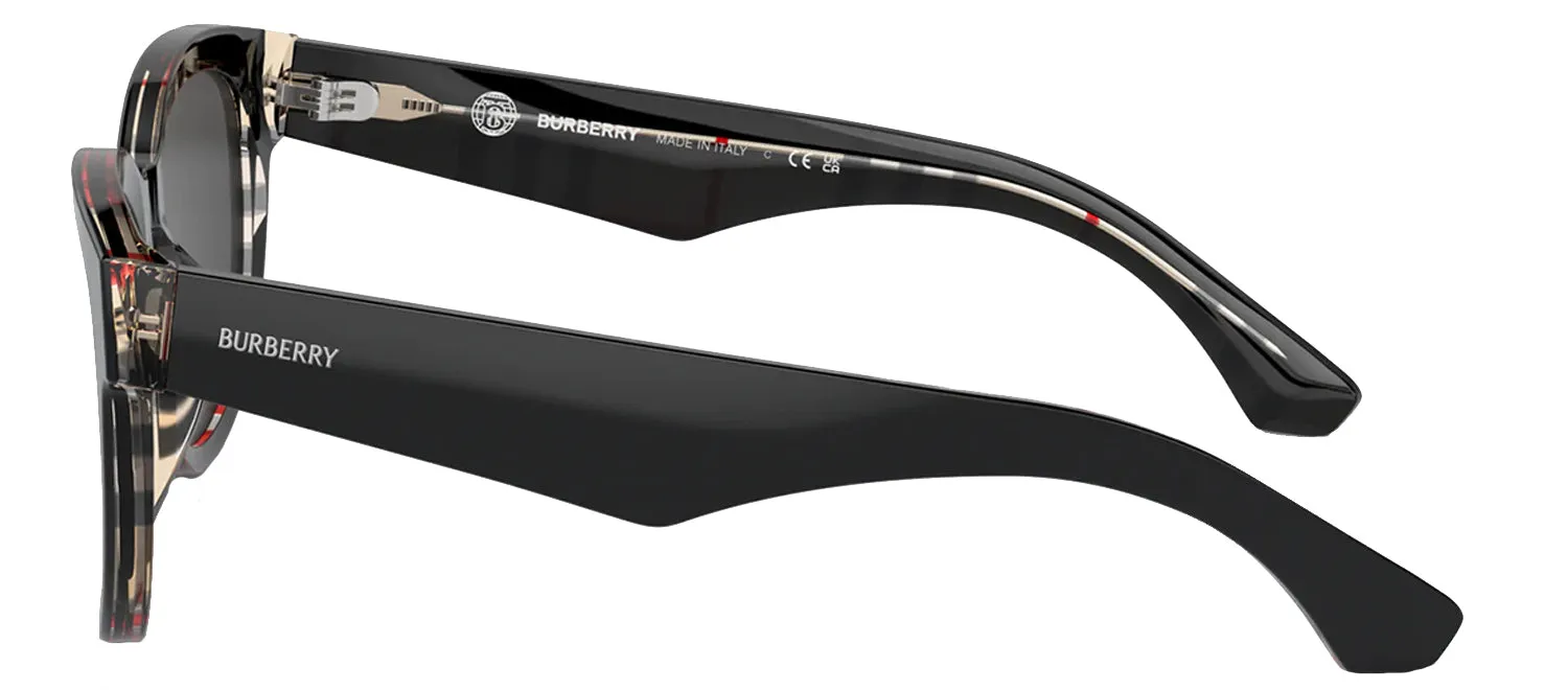 Burberry BE 4432U 412187 Phantos Plastic Black Sunglasses with Grey Lens sold by Gaffos product image thumbnail 3