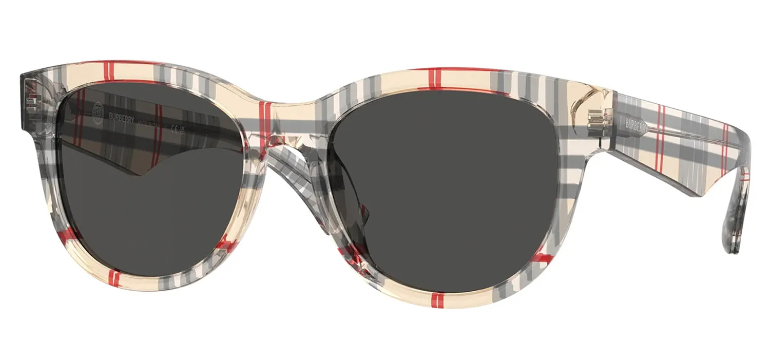Burberry BE 4432U 412287 Phantos Plastic Multicolor Sunglasses with Grey Lens sold by Gaffos product image thumbnail 2