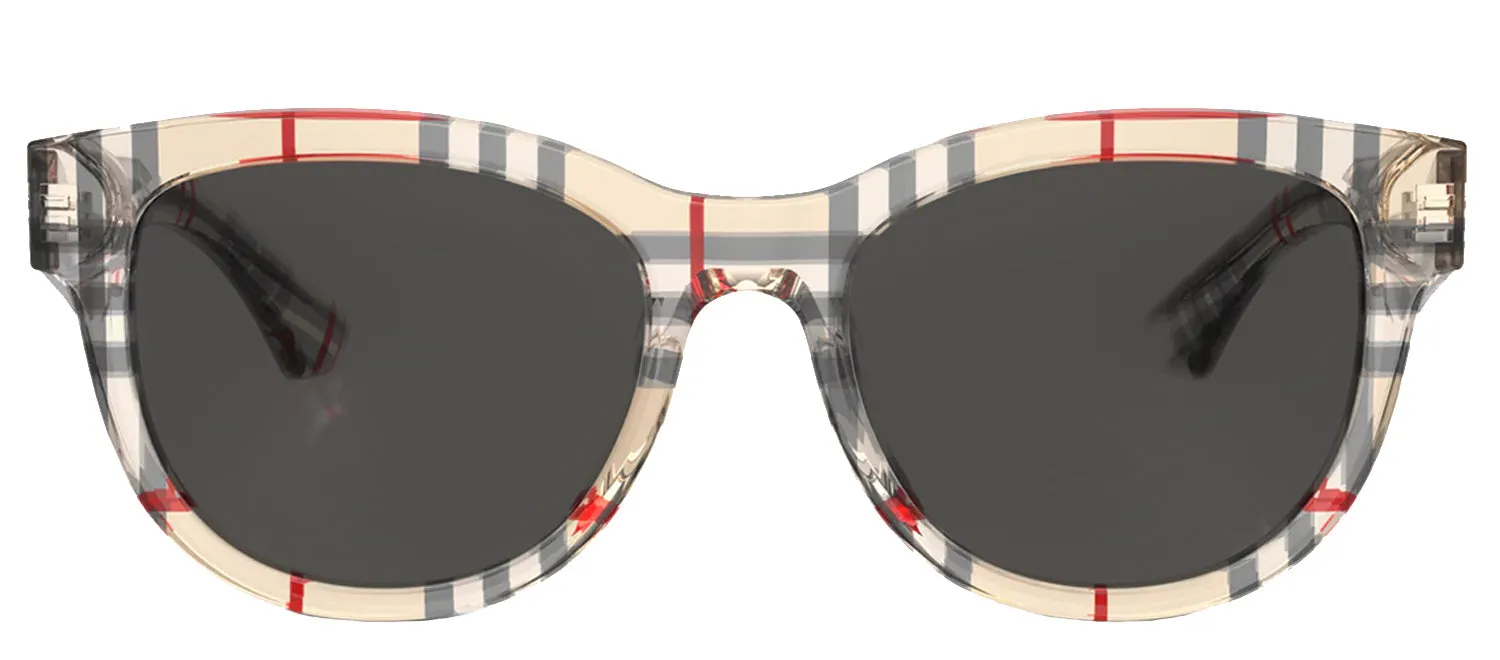 Burberry BE 4432U 412287 Phantos Plastic Multicolor Sunglasses with Grey Lens sold by Gaffos