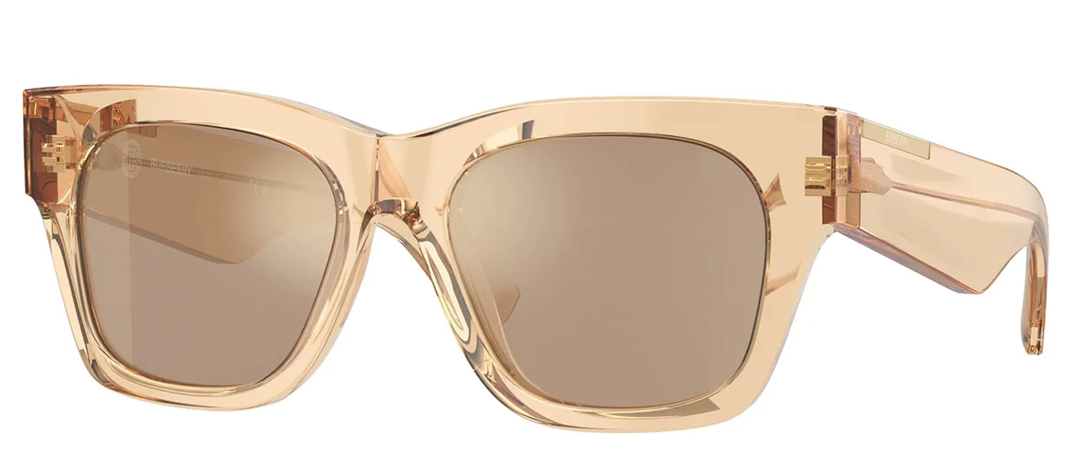 Burberry BE 4424 40625A Square Plastic Brown Sunglasses with Brown Mirror Lens sold by Gaffos product image thumbnail 2