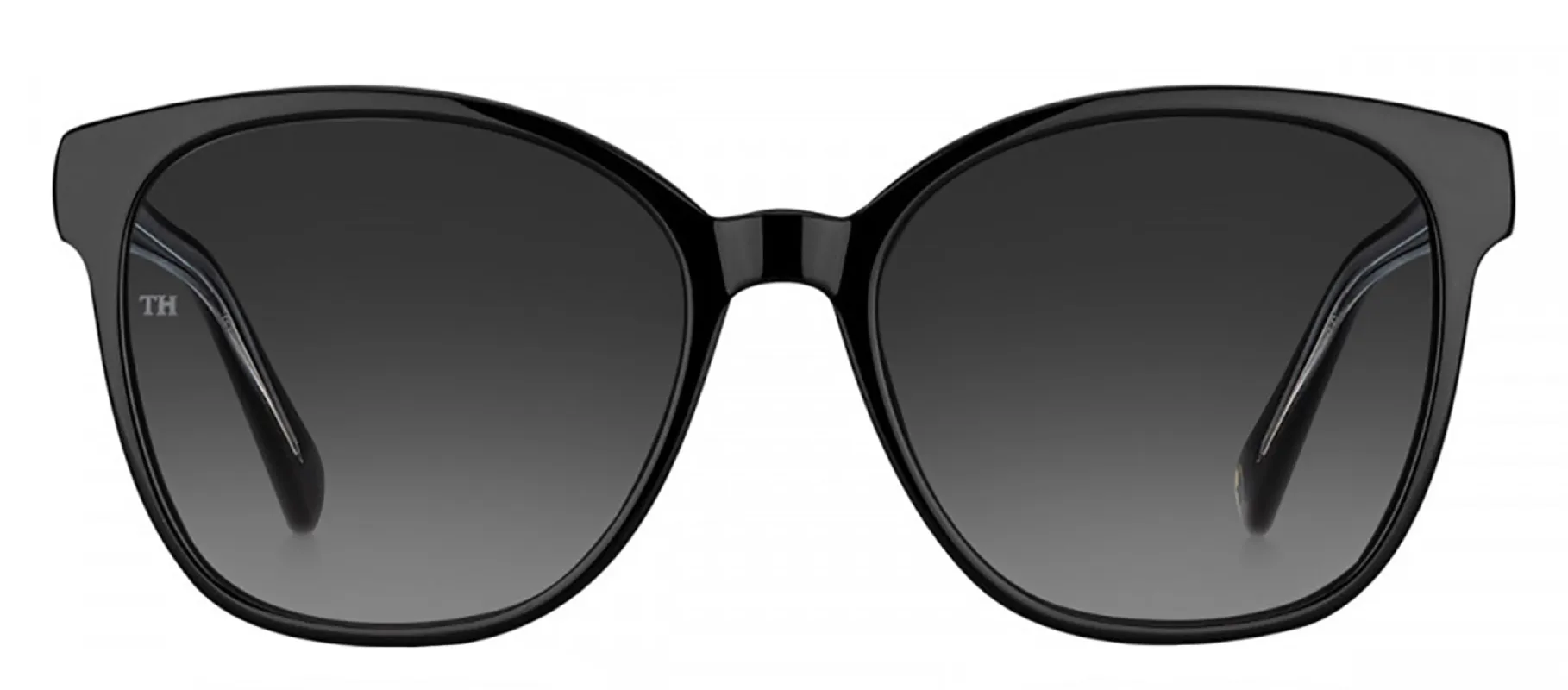 Tommy Hilfiger TH 1811/S 807_9O Square Plastic Black Sunglasses with Grey Gradient Lens sold by Gaffos