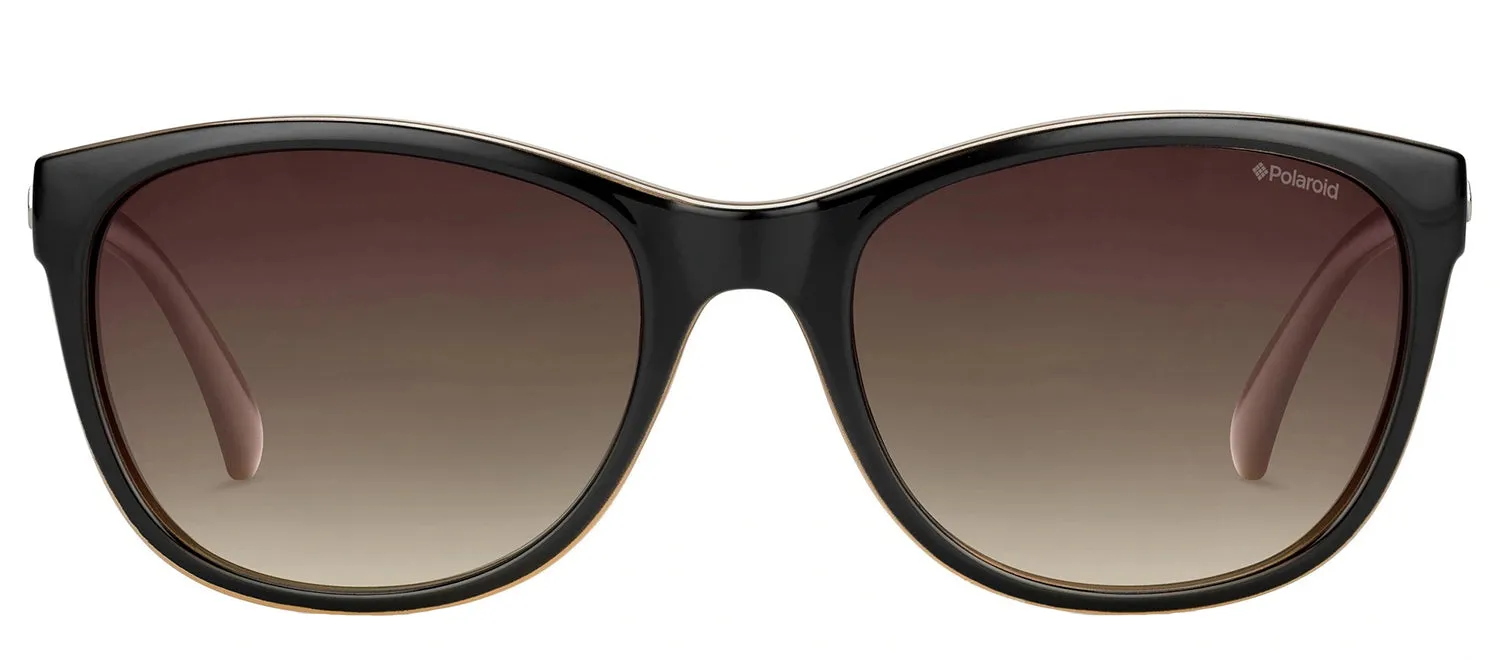 Polaroid PLD 8339 KIH_LA Cat-Eye Plastic Black Sunglasses with Brown Polarized Lens sold by Gaffos
