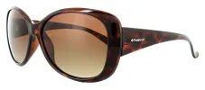 Polaroid PLD 8317 0BM_LA Butterfly Plastic Havana Sunglasses with Brown Polarized Lens sold by Gaffos