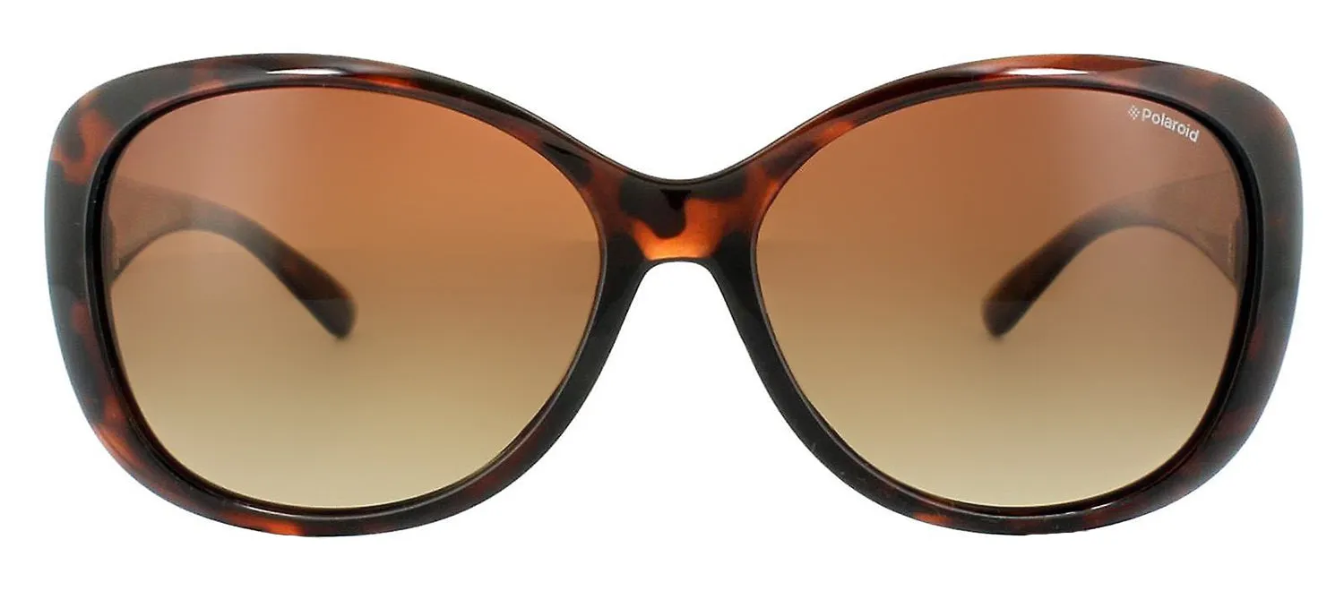 Polaroid PLD 8317 0BM_LA Butterfly Plastic Havana Sunglasses with Brown Polarized Lens sold by Gaffos