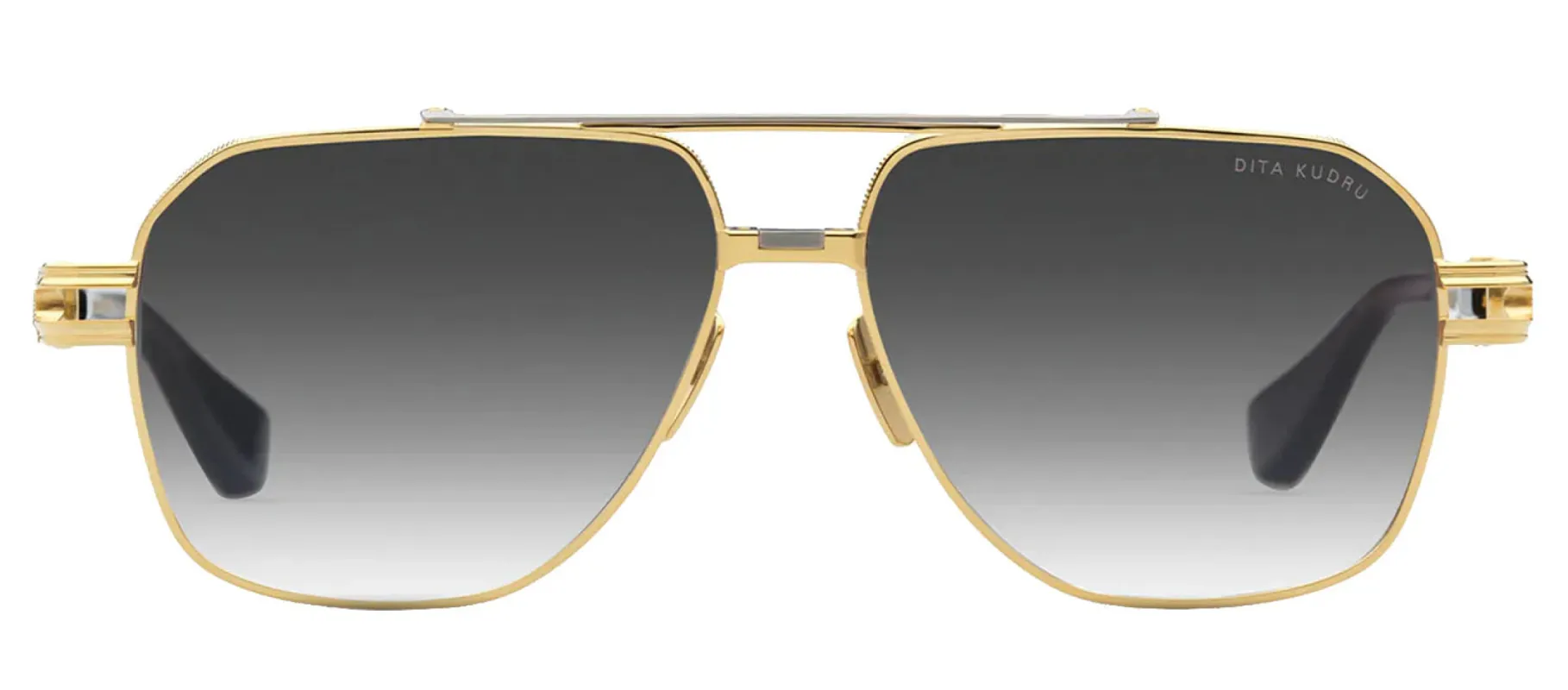Dita KUDRU DT DTS436 A-01 Navigator Metal Gold Sunglasses with Grey Gradient Lens sold by Gaffos