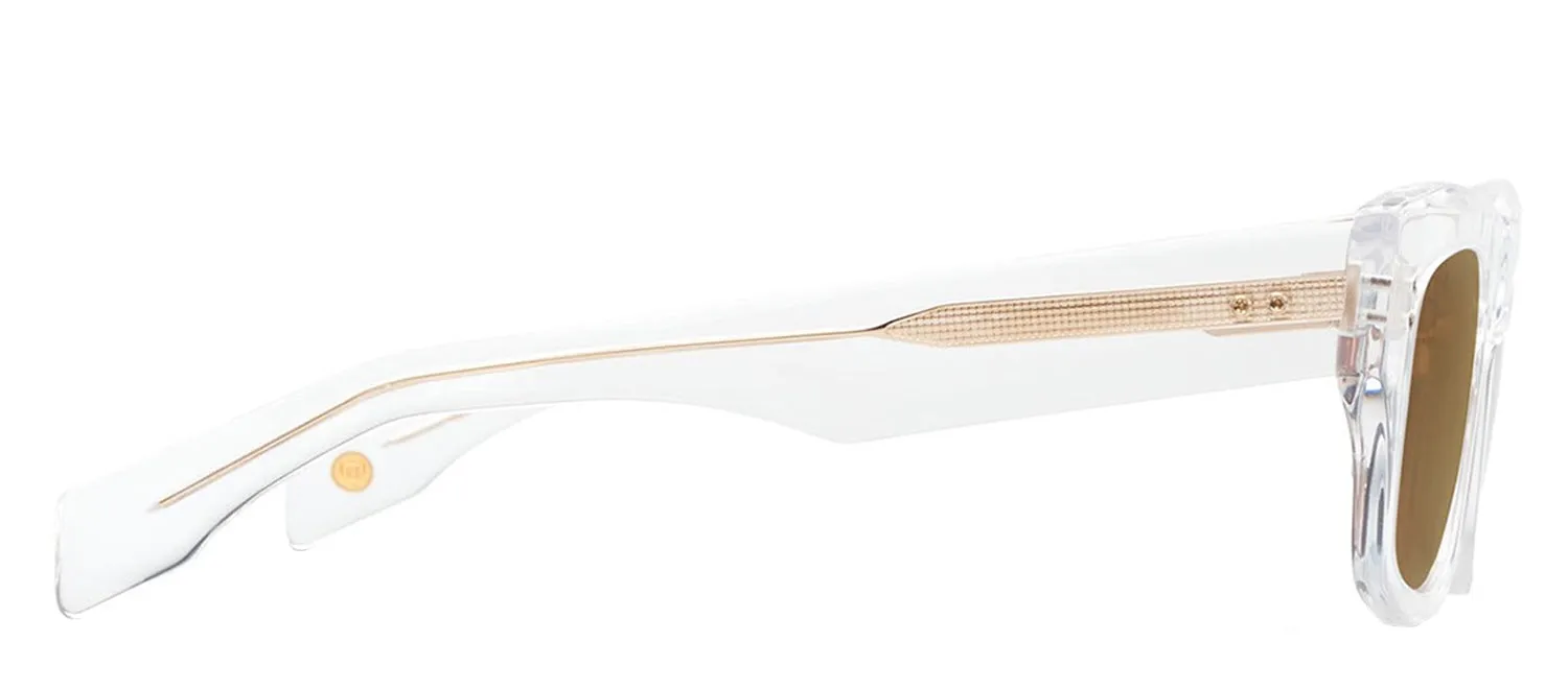 Dita COSMOHACKER DT DTS727 A-02 Rectangle Plastic Clear Sunglasses with Brown Lens sold by Gaffos product image thumbnail 3